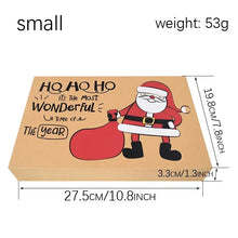 Christmas Gift Wrapping Paper Hamper Kraft Boxes with Lids for Shirts Clothes Sweaters  Xmas 4pcs - Santas Workshop Direct