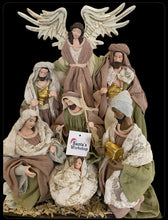 Christmas Nativity with manger  -32cm Santas Workshop Direct