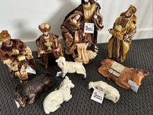 Christmas Nativity with manger plus animals 32cm Santas Workshop Direct