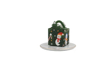 Christmas Santa Elf Snowman Reindeer design cookie box x 12 pcs Santas Workshop Direct