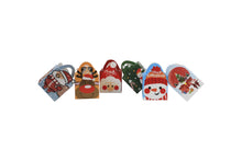 Christmas Santa Elf Snowman Reindeer design cookie box x 12 pcs Santas Workshop Direct