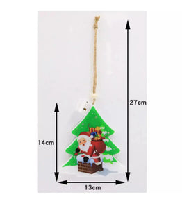 Christmas Tree Star Ornaments LED light x1pc. Santas Workshop Direct