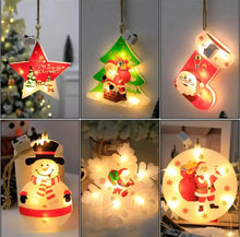 Christmas Tree Star Ornaments LED light x1pc. Santas Workshop Direct