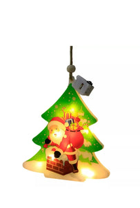 Christmas Tree Star Ornaments LED light x1pc. Santas Workshop Direct