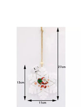 Christmas Tree Stocking Ornaments LED light x1pc. Santas Workshop Direct