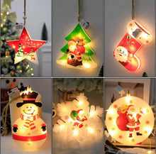 Christmas Tree Stocking Ornaments LED light x1pc. Santas Workshop Direct