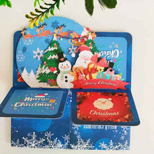 Christmas celebration surprise origami pop up box