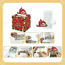 Christmas celebration pop up pull out money 3D card pre order Santas Workshop Direct