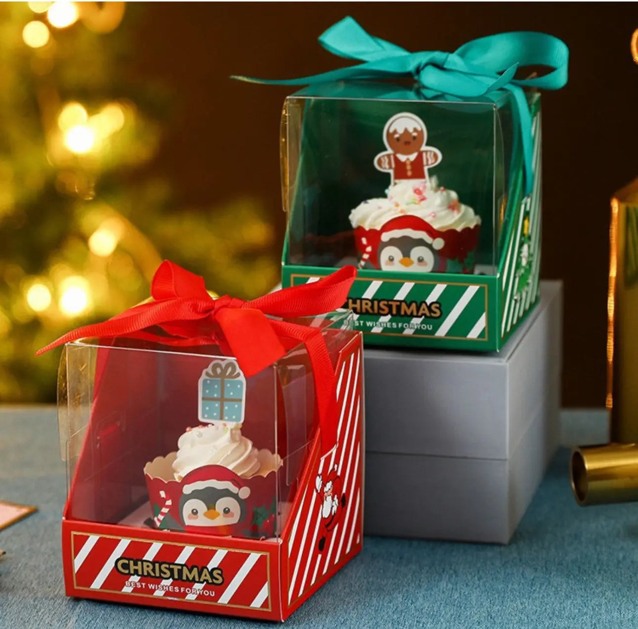 Christmas cookie Box x 12 pcs Santas Workshop Direct