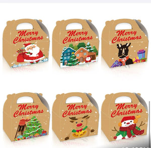 Christmas cookie bags  x 12 pcs Santas Workshop Direct