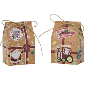 Christmas cookie boxes X12pcs Santas Workshop Direct