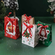 4pcs Christmas themed cookie bakery boxes