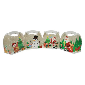 Christmas cookie boxes x 12 pcs Santas Workshop Direct