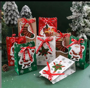 Christmas cookie cake biscuit  gift box x 12pcs Santas Workshop Direct