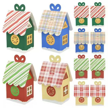 Christmas Gingerbread House cookie / candy bakery box - Santas Workshop Direct 