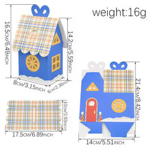 Christmas Gingerbread House cookie / candy bakery box - Santas Workshop Direct 