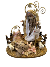 Christmas Holy Family standing Angel 30cm approx (11.75”) - Santas Workshop Direct 