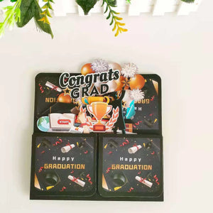 Congratulation Gradution surprise origami 3D celebration pop up box Santas Workshop Direct