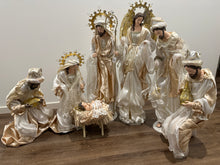 35.5" Large Christmas Holy Family-32.5"Three Wise Men, including Angel  (approx. 80-90 cm)