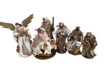 13.5"Religous Holy Family 35 cm approx 3 wise men Angel - Santas Workshop Direct 