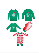 DAD- STOP Elfing AROUND Green Family Christmas Pajamas Sets Adult Ladies Christmas Grinch sleepwear Santas Workshop Direct