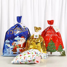 Drawstring Christmas REUSABLE Gift Bags (biodegradable) small (24x 32 cm) 10 pcs   $14.70 - Santas Workshop Direct