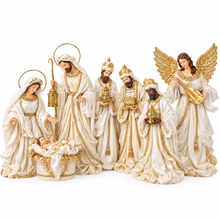 Large Christmas Nativity Set with Angel & Three Wise Men – 41cm Holy Family, 40cm Kings & 36cm Angel | Buy Online Australia