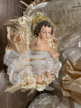35.5" Large Christmas Holy Family-32.5"Three Wise Men, including Angel  (approx. 80-90 cm)