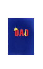 Father’s Day celebration pop up origami card Santas Workshop Direct