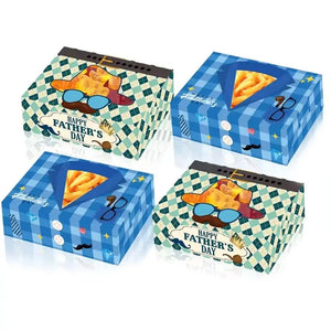 Fathers Day gift cookie/candy box x 12pc Santas Workshop Direct