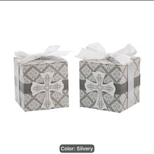 Gift for Her/Him 10pcs Baptism Christening Favor Boxes Candy Boxes Bag Gift Box Baby Shower Favor for Birthday Decoration Shower Party