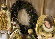 20”Christmas Purple wreaths 51cm (PRE ORDER 2026) - Santas Workshop Direct 