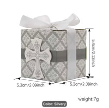 Gift for Her/Him 10pcs Baptism Christening Favor Boxes Candy Boxes Bag Gift Box Baby Shower Favor for Birthday Decoration Shower Party