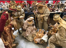 Large Christmas Holy Family nativity set with manger approx 170 cm - Santas Workshop Direct 