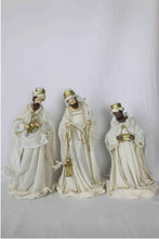 18in Handmade Premium Nativity Scene Figurines Set – Holy Family with Angel & 15.75in Three Wise Men, Exclusive Artisan Christmas Decor