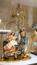 14"(36cm) Religious Holy Family in Gazebo 24.5"( 63 cm)
