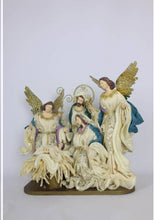 12.5” Holy Family with 13.5” Angels - Santas Workshop Direct