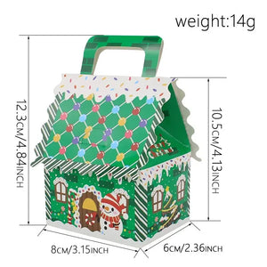 Gingerbread House Christmas cookie bags x 12 pcs  S