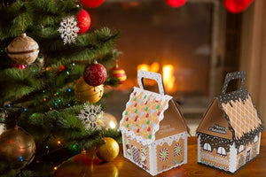 Gingerbread House Christmas cookie bags x 12 pcs  S