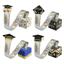 Graduation Pull  Money Box Happy Surprise Set, Funny Money Gift Boxes for Cash, Graduation Money Box for Cash Gift Pull,Out Card DIY Set Surprise graduation Gift Box Santas Workshop Direct