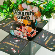 Graduation congratulations celebration pop up box. Santas Workshop Direct