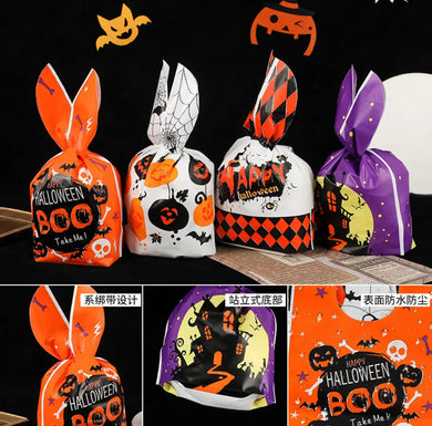  Halloween bakery cookies trick or treat loot plastic bags Santas Workshop Direct