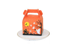 12-Piece Halloween Trick-or-Treat Bakery Cookie Boxes with Stickers – Assorted Character Candy Gift Boxes for Parties & Favours
