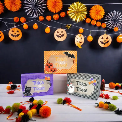 Halloween cookies boxes x 12 pc Santas Workshop Direct