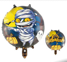 6PCS Halloween Foil Balloons 18 Inch – Spooky Party Decorations for Halloween Celebrations, Events & Home Décor 18 inch / 40 cm