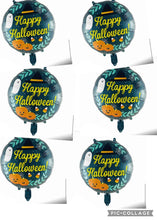 6PCS Halloween Foil Balloons 18 Inch – Spooky Party Decorations for Halloween Celebrations, Events & Home Décor 18 inch (40 cm)
