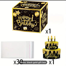 Happy birthday celebration pull out money 3D card Santas Workshop Direct