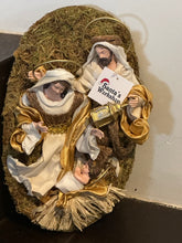 6.5"Holy Family on 10"Wall Decor