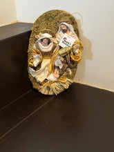 6.5"Holy Family on 10"Wall Decor