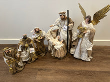 34cm Religous Holy Family 43cm Angel , 23cm Wise men